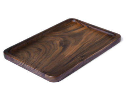 Walnut Serving Tray 34 x 23 cm, With or Without Handles — Alcova NH-634