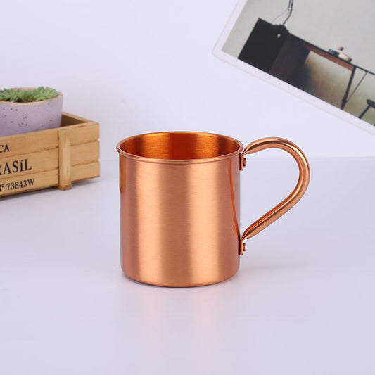 Pure Copper Drinking Tumbler with Handle, 450ml — Ember NH-955