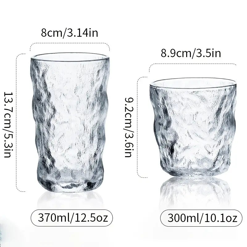 Vero · NH 02-02 — Clear Glass Tumblers, Weighted Base