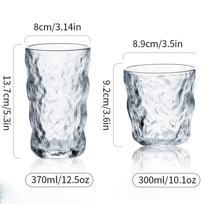 Vero · NH 02-02 — Clear Glass Tumblers, Weighted Base