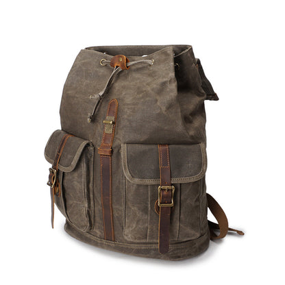 Waxed Canvas Waterproof Backpack — Transit NH-1485