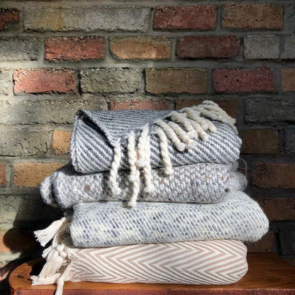 Turkish Cotton Chevron Throw — Fell NH-1516