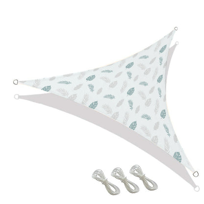 Triangle Sun Shade Sail, Waterproof — Terrace NH-751