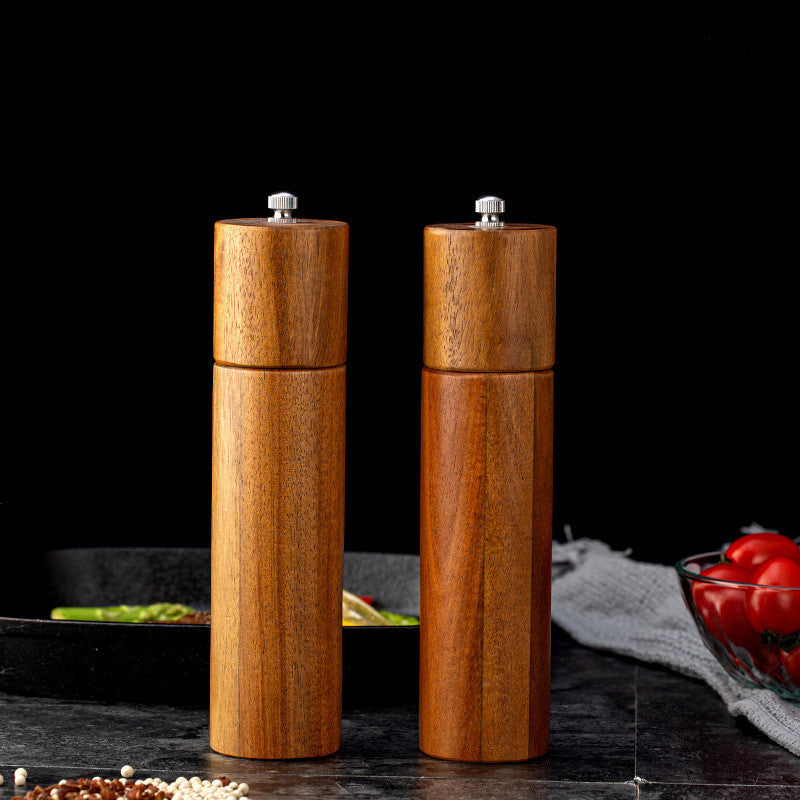 Wooden Pepper Grinder, Acacia 21.5cm — Larder NH-977