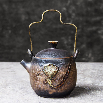 Handmade Ceramic Teapot, Japanese Style — Bramble NH-1113