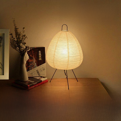 Japanese Paper Lamp Iron Frame, 47cm Tall — Meridian NH-706