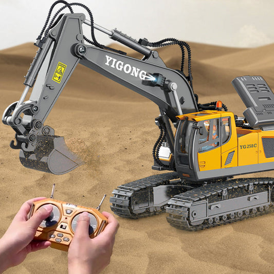 Remote Control Excavator, 11-Channel, Rechargeable — Playtime NH-1665