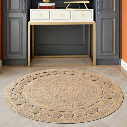 Natural Jute Area Rug — Loom NH-1527