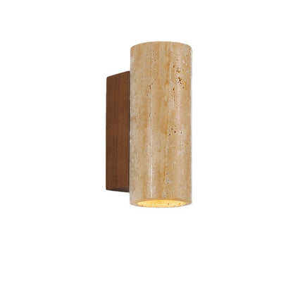 Travertine Bedside Wall Light, E27 Spotlight — Meridian NH-709