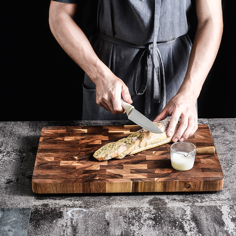 Acacia Wood Cutting Board, Large 34cm — Grove NH-449