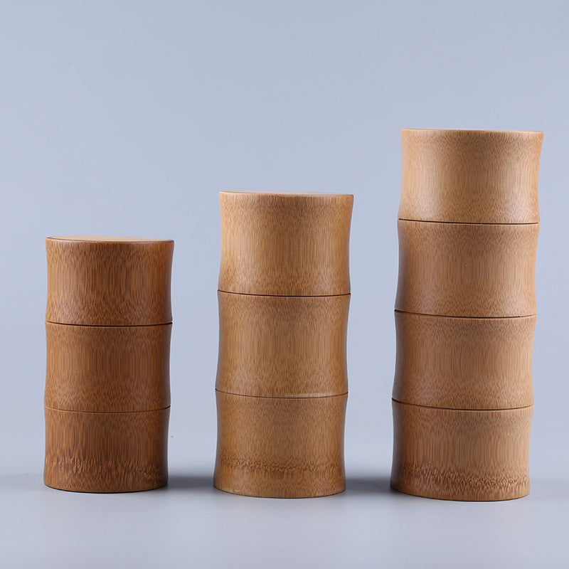 Bamboo Storage Canister, Three Sizes — Vessel NH-497