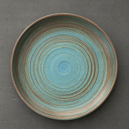 Stoneware Ceramic Plate 18cm, Microwave Safe — Marmo NH-604