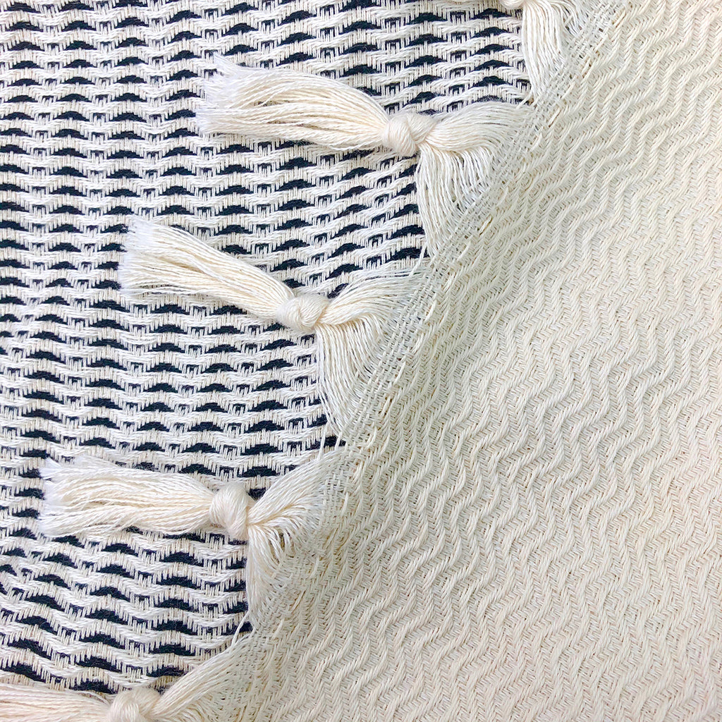 Turkish Cotton Wave Throw, Plush — Fell NH-1524