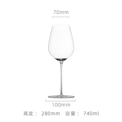 Slim Crystal Wine Goblet — Verre NH-1561