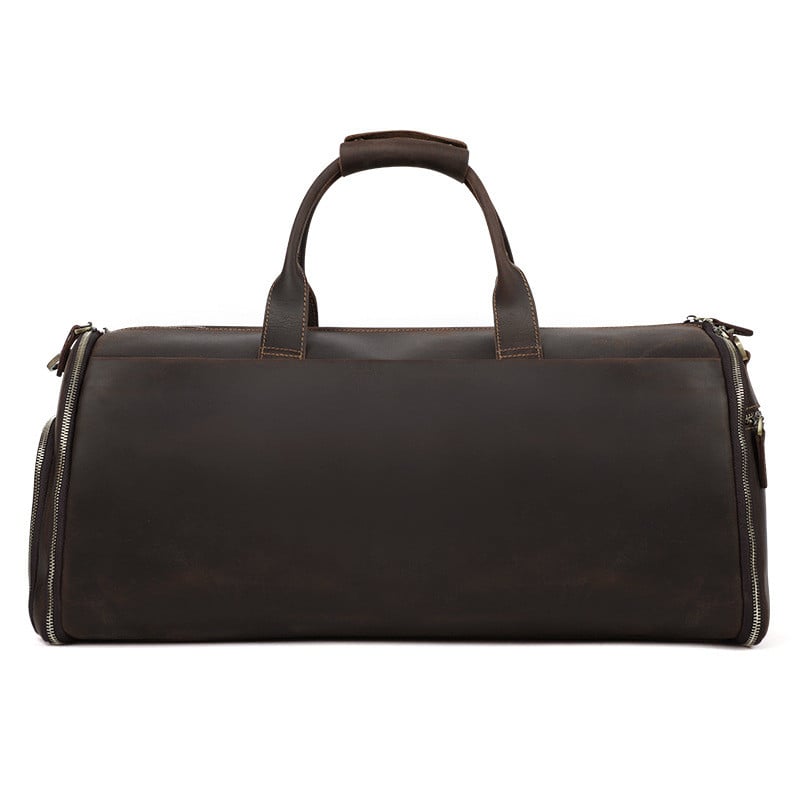Crazy Horse Leather Weekender Duffel, 55 x 25 x 30cm — Transit NH-1639
