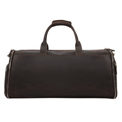 Crazy Horse Leather Weekender Duffel, 55 x 25 x 30cm — Transit NH-1639