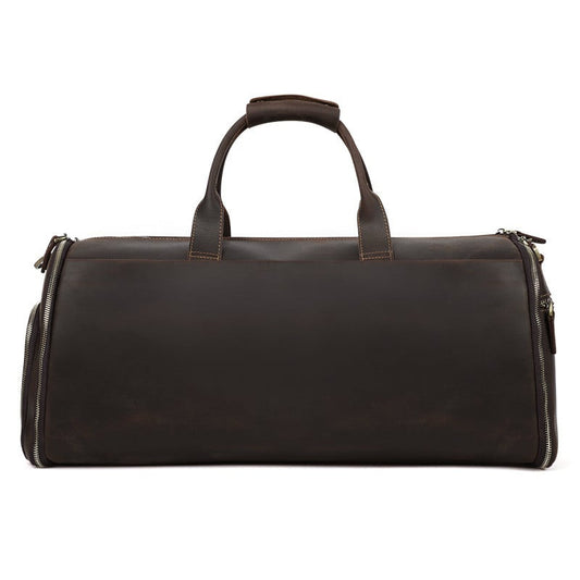 Crazy Horse Leather Weekender Duffel, 55 x 25 x 30cm — Transit NH-1639