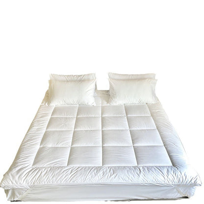 Quilted Cotton Mattress Protector, Hotel Weight — Vesper NH-1259