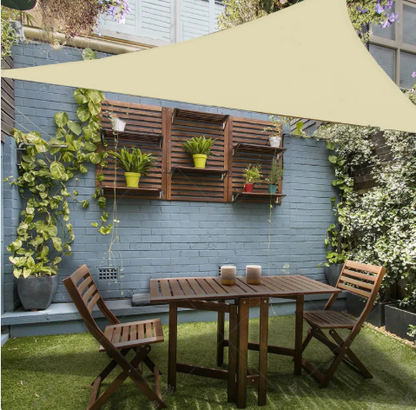 Triangle Sun Shade Sail, Waterproof — Terrace NH-751