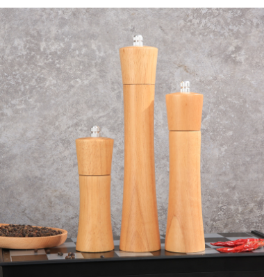 Wooden Pepper Grinder, Manual Beech Mill — Grove NH-459