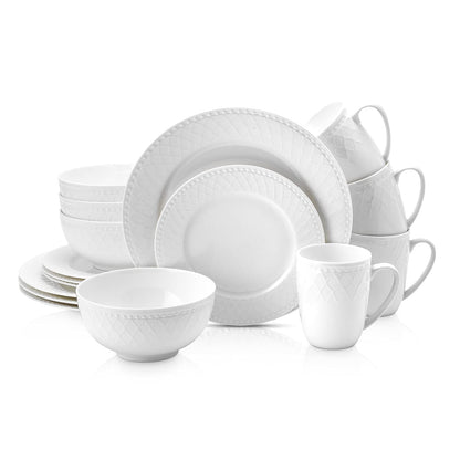Bone China Dinner Set, Sixteen Piece — Ceres NH-1439