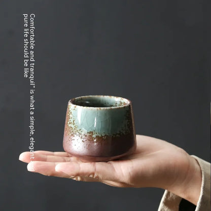 Stoneware Ceramic Cup, Microwave Safe — Marmo NH-601