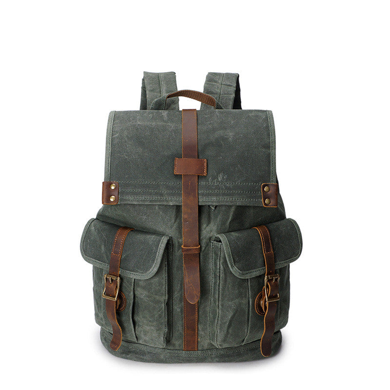 Waxed Canvas Waterproof Backpack — Transit NH-1485