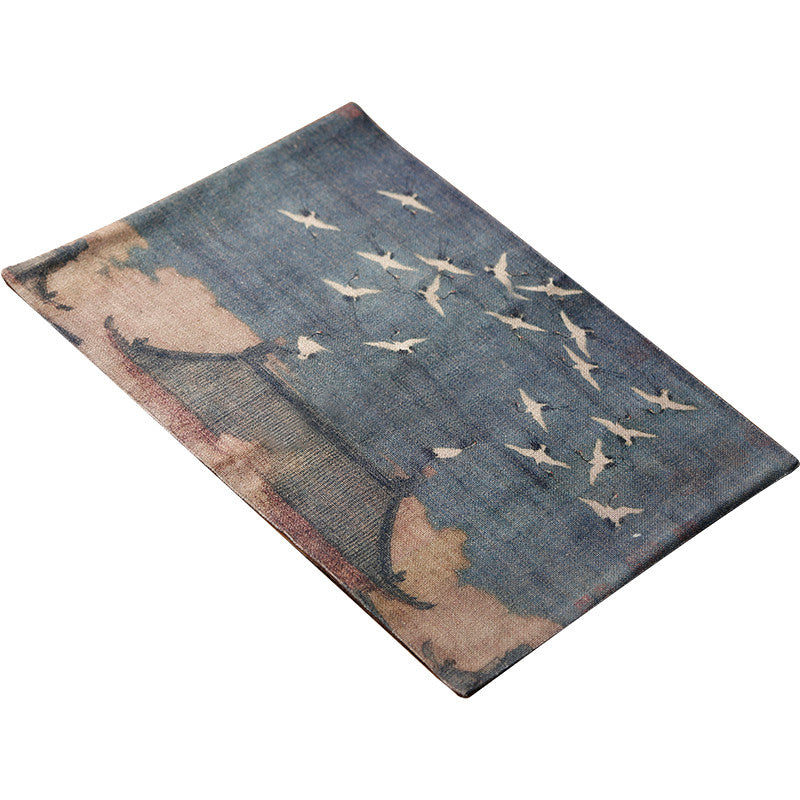 Cotton Linen Tea Mat, 50 x 30 cm Table Mat — Flax NH-470
