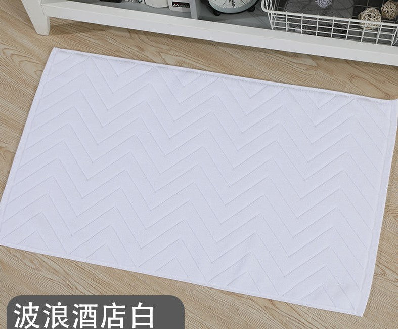 Cotton Bath Mat, Non-Slip in Two Sizes — Bask NH-990