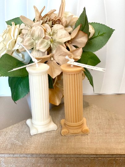 Roman Column Pillar Candle — Atrium NH-1446