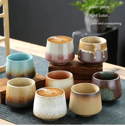 Stoneware Ceramic Cup, Microwave Safe — Marmo NH-601