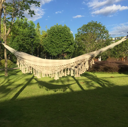 Cotton Outdoor Hammock, Two Person — Terrace NH-750