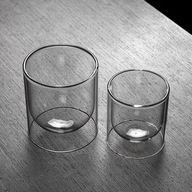 Double Wall Borosilicate Glass Candle Cup, 200 or 400 ml — Atrium NH-673