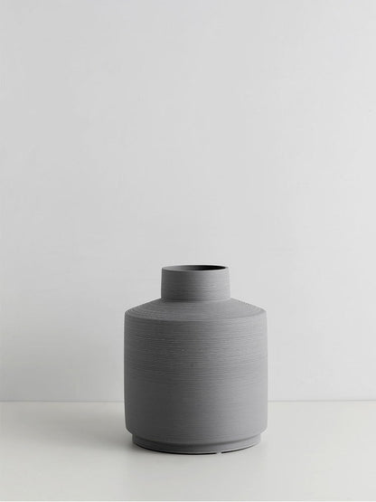Pearl · NH BB-70 — Brushed Ceramic Vase