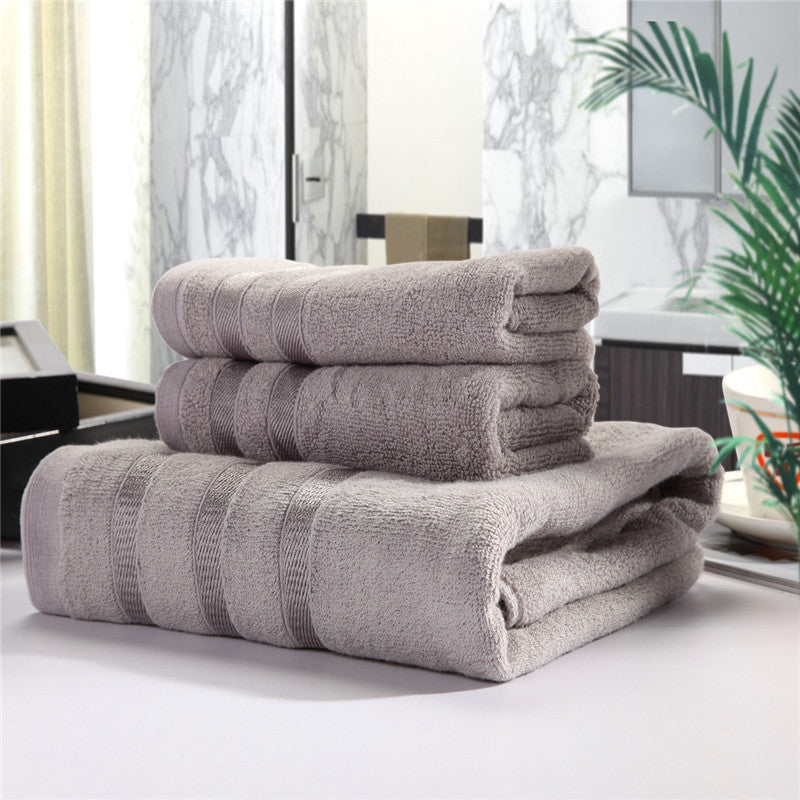 Bamboo Cotton Towel Set, 3 Piece — Balnea NH-771