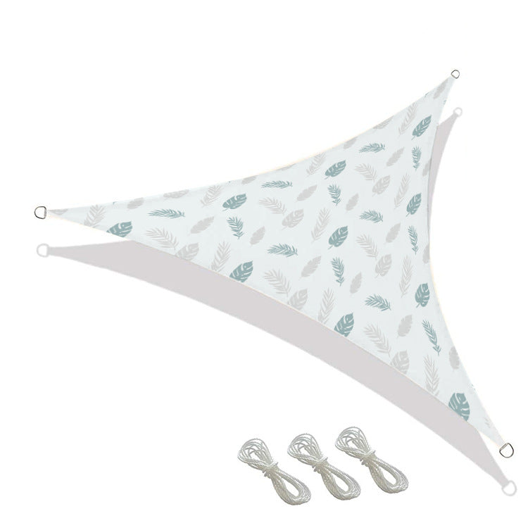 Triangle Sun Shade Sail, Waterproof — Terrace NH-751