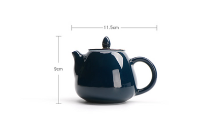 Porcelain Teapot, Fog Blue Glaze 200ml — Combe NH-1115