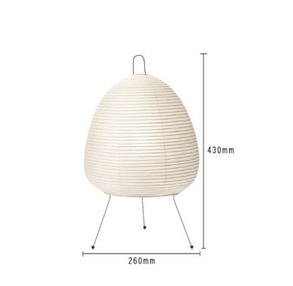 Japanese Rice Paper Table Lamp, E27 Socket — Meridian NH-704