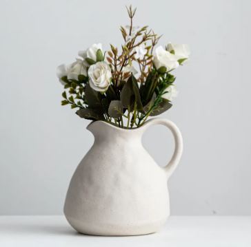 Ivory · NH BB-48 — Minimalist Table Vase