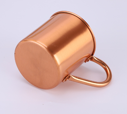 Pure Copper Drinking Tumbler with Handle, 450ml — Ember NH-955