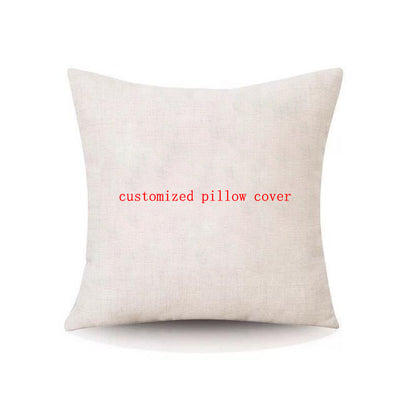 Linen Cushion Cover, 45x45cm — Flax NH-493