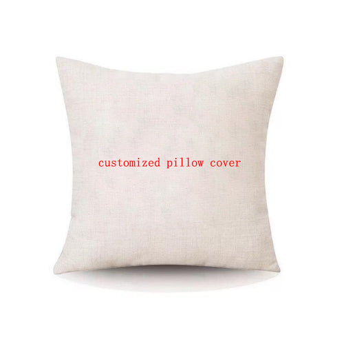 Linen Cushion Cover, 45x45cm — Flax NH-493