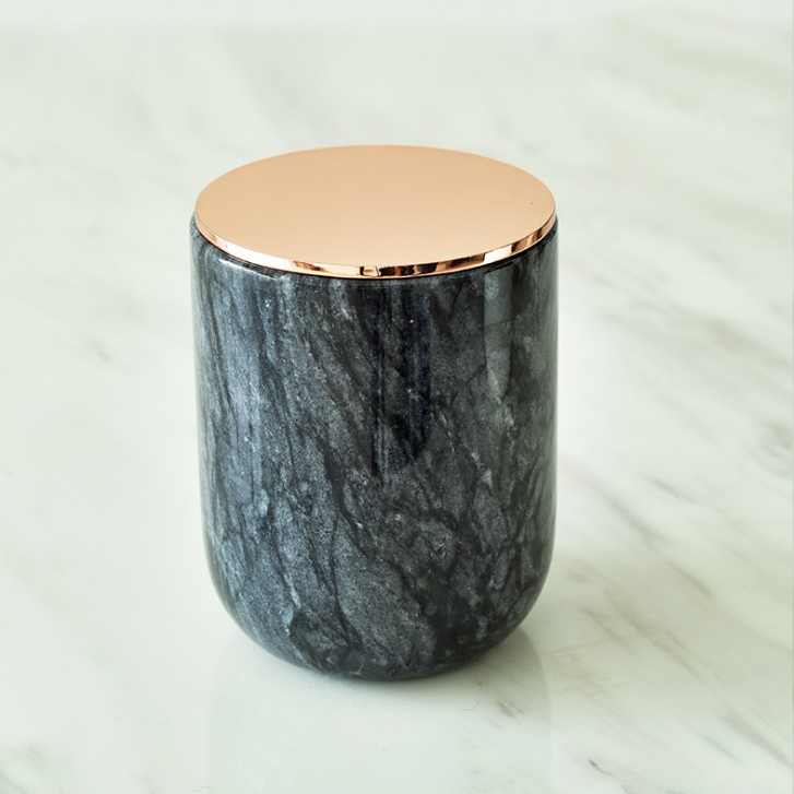 Marble Candle Holder with Lid — Quarry NH-939