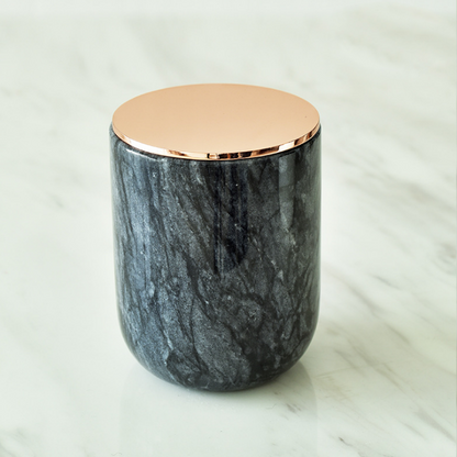 Marble Candle Holder with Lid — Quarry NH-939