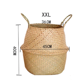 Foldable Seagrass Storage Basket — Sedge NH-924