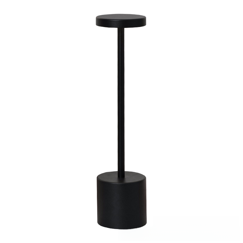 Metal Touch Table Lamp, USB Rechargeable, Three Colour — Meridian NH-722