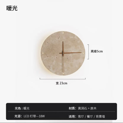 Stone Wall Light Bedroom, Yellow Cave Stone — Meridian NH-700