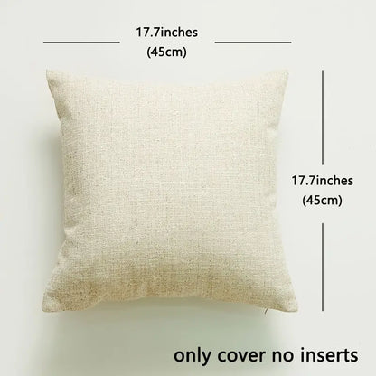Cotton Linen Cushion Cover with Tassels, 45cm — Marram NH-903