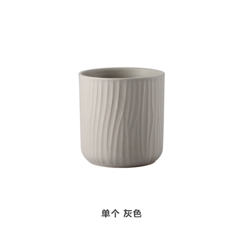 Ceramic Rinsing Cup Set, 500ml — Basin NH-481