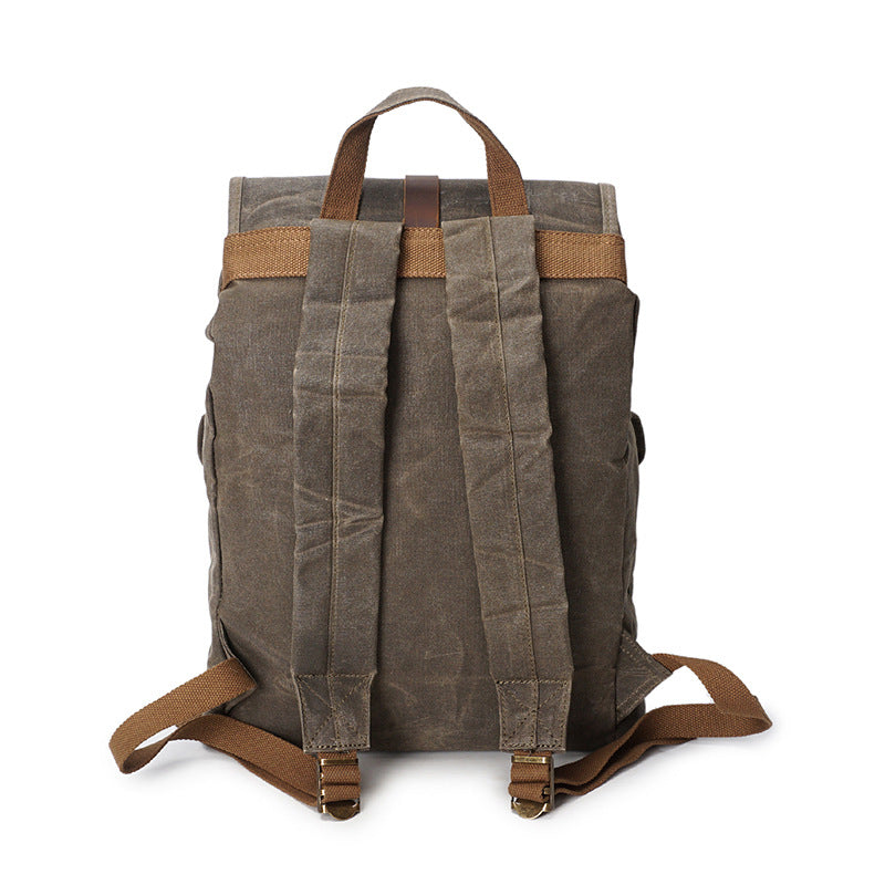 Waxed Canvas Waterproof Backpack — Transit NH-1485